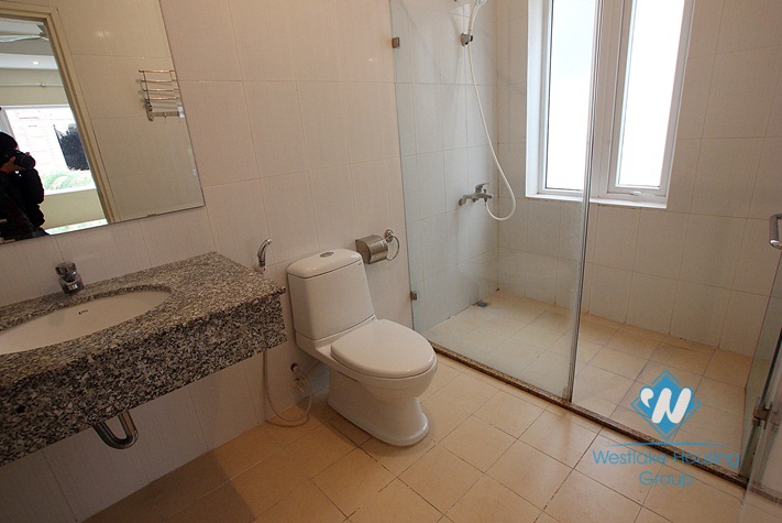 Unfurnished house with swimming pool for rent in Westlake area, Hanoi